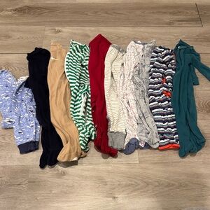 Assorted Baby Onesies in Various Colors